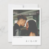 ヴィンテージインスタント写真日付カードの保存 シーズンカード (正面)