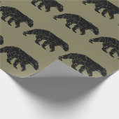 ヴィンテージインスパイアくまの包装紙 ラッピングペーパー (角)