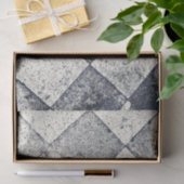 ヴィンテージインスパイアのHarlequin Black And White Texture 薄葉紙 (ギフト)