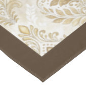 ヴィンテージインスパイアアイボリーダマスク繊細な水色 テーブルクロス (アングル)