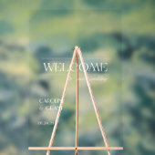 ヴィンテージインスパイアア結婚クリル歓迎サイン アクリルサイン (ニュートラル)