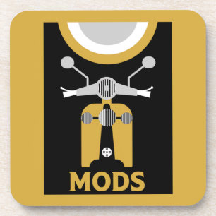 ヴィンテージインスパイアイギリスのModsとロッカー コースター