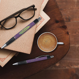 ヴィンテージインスパイアエレガントフローラパーソナライズされたペン ボールペン