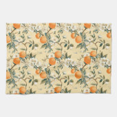 ヴィンテージインスパイアオレンジグローブ キッチンタオル (横)