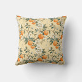 ヴィンテージインスパイアオレンジグローブ クッション (裏面)