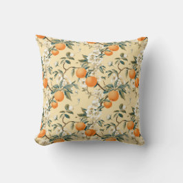 ヴィンテージインスパイアオレンジグローブ クッション