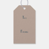 ヴィンテージインスパイアオーナメントギフトタグ ギフトタグ (裏面)