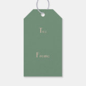 ヴィンテージインスパイアオーナメントギフトタグ ギフトタグ (裏面)