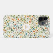 ヴィンテージインスパイアカラフルペイズリーリーフパターン(2) Case-Mate iPhoneケース (裏面(横))