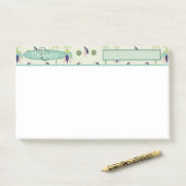 ヴィンテージインスパイアクエレガントリームフローラ ポストイット (デスク)