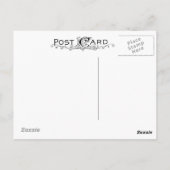 ヴィンテージインスパイアクミシガンビーチはがき ポストカード (裏面)