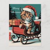 ヴィンテージインスパイアクリスマス シーズンポストカード (正面)