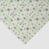 ヴィンテージインスパイアクリームフローラティッシュペーパー 薄葉紙 (詳細)