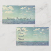 ヴィンテージインスパイアシーケープ名刺 名刺 (正面/裏面)