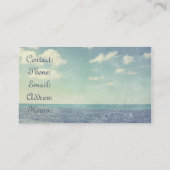 ヴィンテージインスパイアシーケープ名刺 名刺 (裏面)