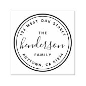 ヴィンテージインスパイアタイポグラフィ セルフインキングスタンプ (デザイン)