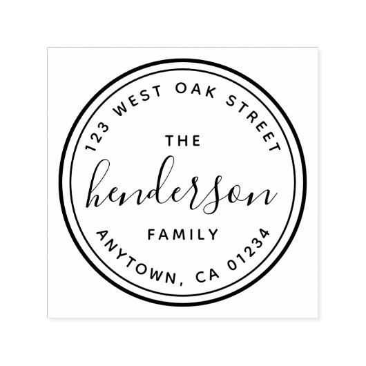 ヴィンテージインスパイアタイポグラフィ セルフインキングスタンプ (デザイン)