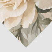 ヴィンテージインスパイアパステルベージュフローラデクページ 薄葉紙 (詳細)