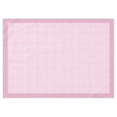 ヴィンテージインスパイアピンクチェックテーブルクロスfor Home テーブルクロス (正面(横))