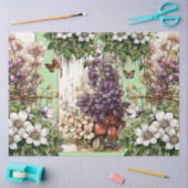 ヴィンテージインスパイアフローラ収集の分離 薄葉紙 (クラフト)