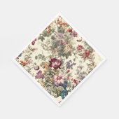 ヴィンテージインスパイアフローラ スタンダードランチョンナプキン (角)