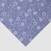 ヴィンテージインスパイアブルー&ホワイトフローラティッシュペーパー 薄葉紙 (詳細)