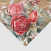 ヴィンテージインスパイアラオン&レッドローゼズデクページ 薄葉紙 (詳細)