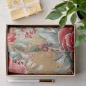 ヴィンテージインスパイアラオン&レッドローゼズデクページ 薄葉紙 (ギフト)