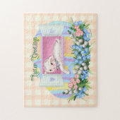 ヴィンテージインスパイアラムinイースターエッグジグソーパズル ジグソーパズル (縦)