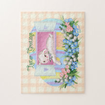 ヴィンテージインスパイアラムinイースターエッグジグソーパズル