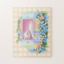 ヴィンテージインスパイアラムinイースターエッグジグソーパズル ジグソーパズル