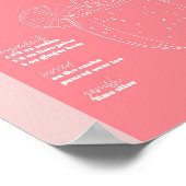 ヴィンテージインスパイアレトロモスクワミュレレシピピンクと ポスター (角)