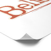 ヴィンテージインスパイア信じホリーポスター ポスター (角)