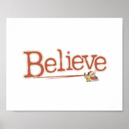 ヴィンテージインスパイア信じホリーポスター ポスター