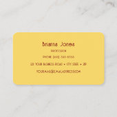 ヴィンテージインスパイア名刺 名刺 (裏面)