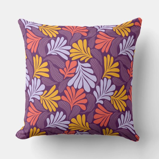 ヴィンテージインスパイア型アクセント枕 クッション (正面)