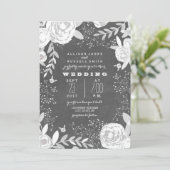 ヴィンテージインスパイア庭園の結婚式 招待状 (スタンド正面)