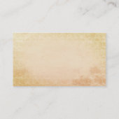 ヴィンテージインスパイア手作り裁縫素朴ゴシック 名刺 (裏面)