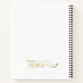 ヴィンテージインスパイア混合メディア・スパイラル・ノートブック ノートブック (裏面)