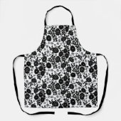 ヴィンテージインスパイア花柄エプロン全面 エプロン (正面)