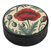 ヴィンテージインスパイア赤ケシ柄 アイスホッケーパック (3/4)