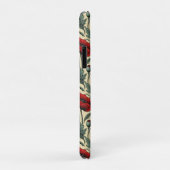 ヴィンテージインスパイア赤ケシ柄 Case-Mate iPhoneケース (裏面/右)