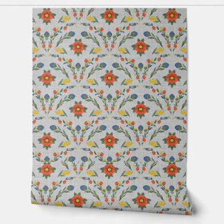 ヴィンテージインスパイア開花壁紙 壁紙