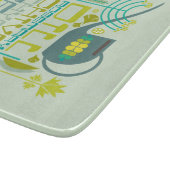 ヴィンテージインスパイア、キッチンガーデン、板を切る。 カッティングボード (角)