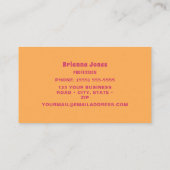 ヴィンテージインスパイア 名刺 (裏面)