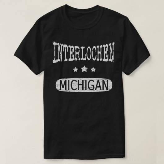 ヴィンテージインターロヘンミシガン Tシャツ (デザイン正面)