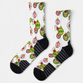 ヴィンテージインチオーナメントパターン ソックス (左)