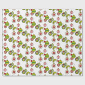 ヴィンテージインチオーナメントパターン ラッピングペーパー (フラット)