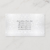 ヴィンテージインテリアスタジオパールオーナメントカード 名刺 (裏面)