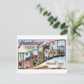 ヴィンテージインディアナポストカード ポストカード (スタンド正面)